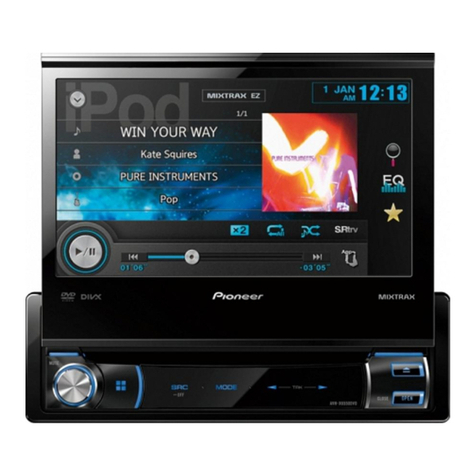 Pioneer AVH-X7550BT User manual