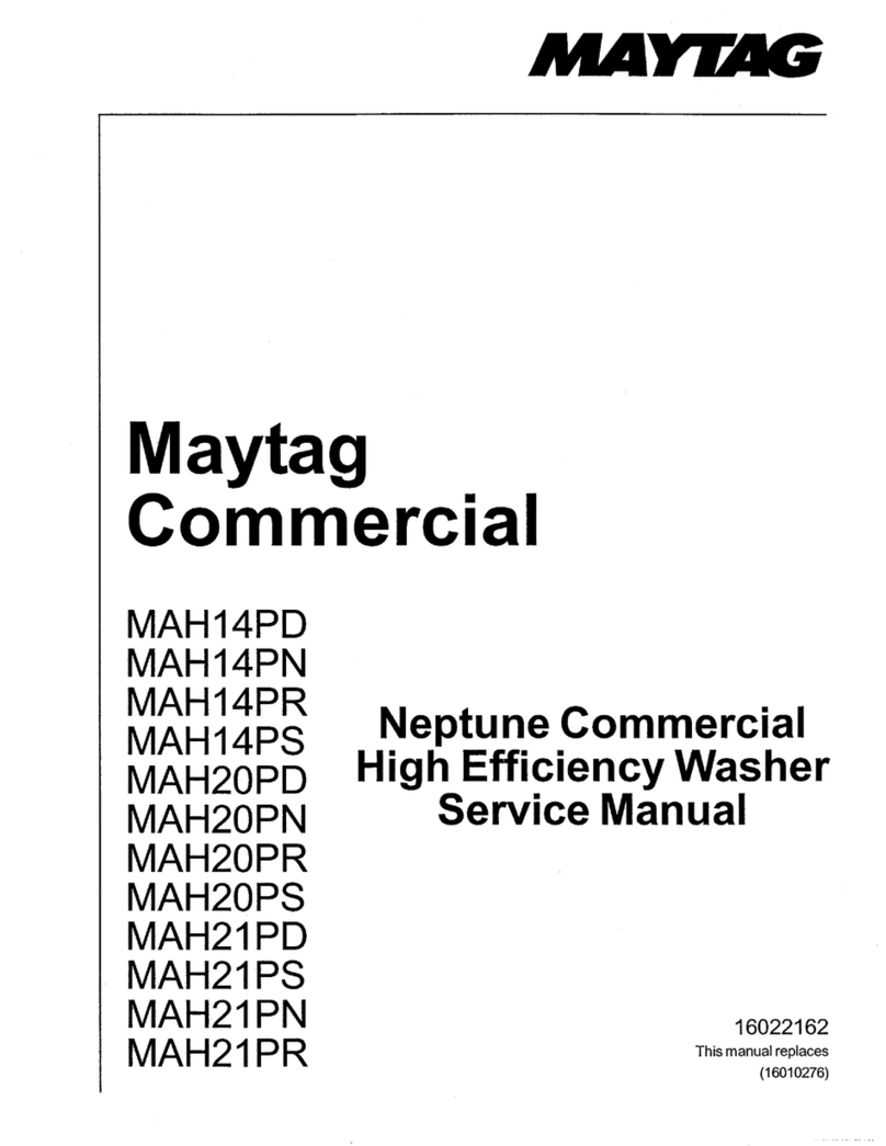 Maytag MAH14PD Service manual
