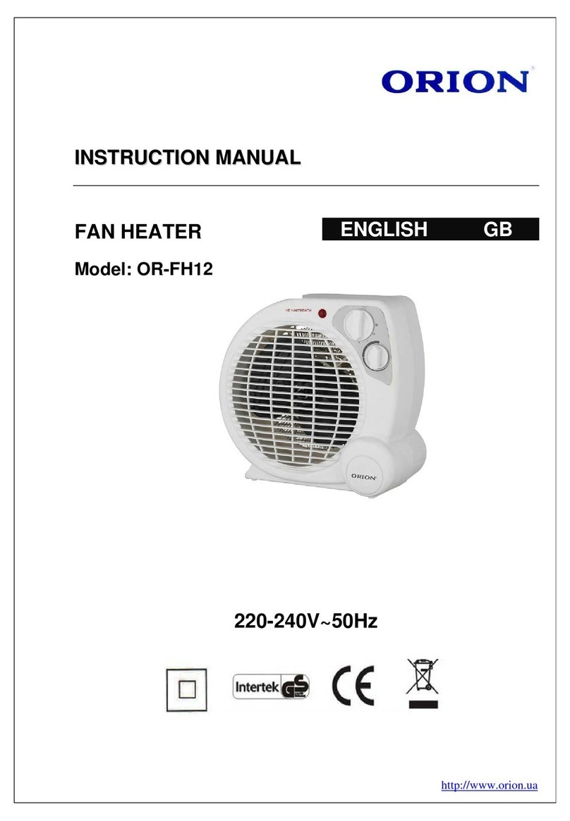 Orion OR-FH12 User manual Orion OR-FH12 User manual