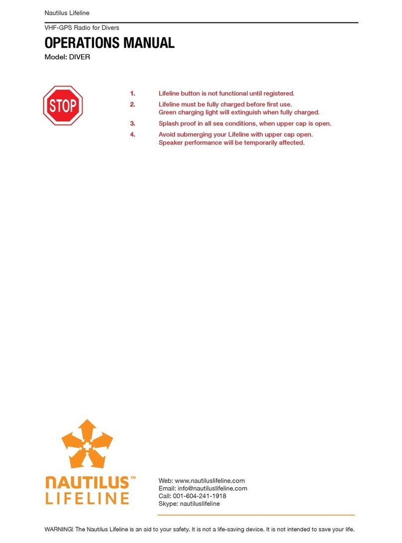 Nautilus DIVER Operation manual