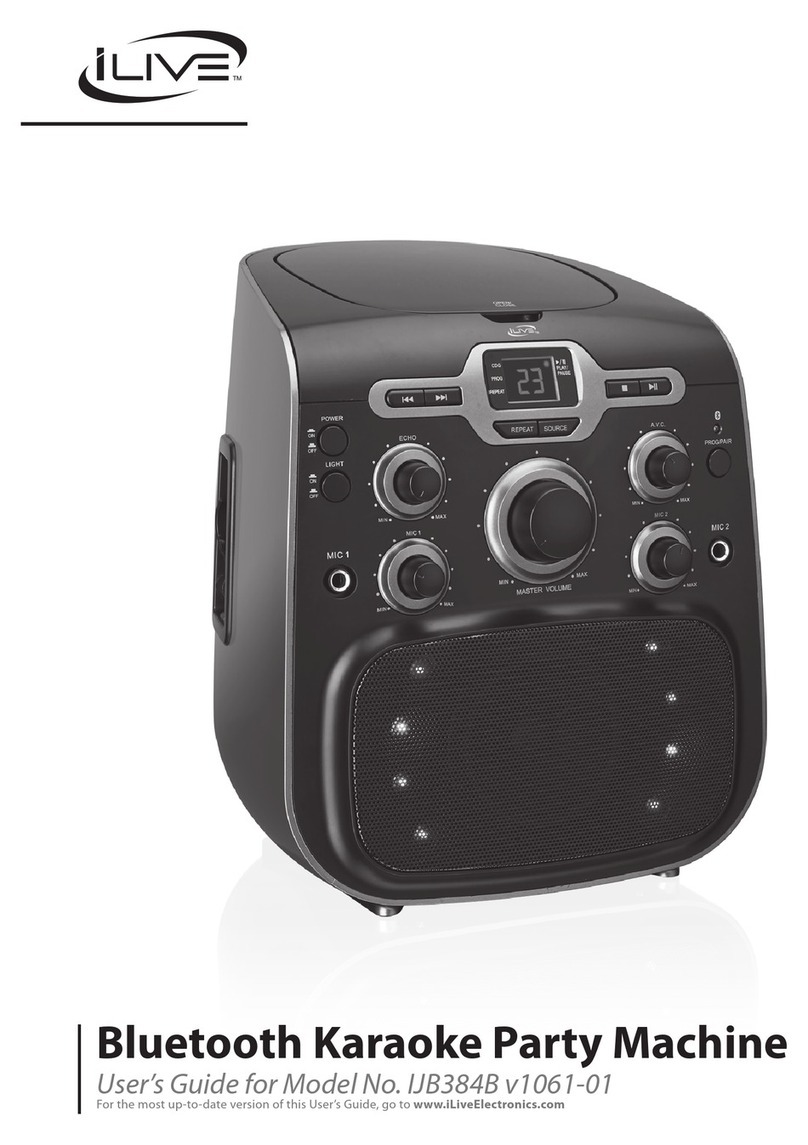 iLive IJB384B v1061-01 User manual