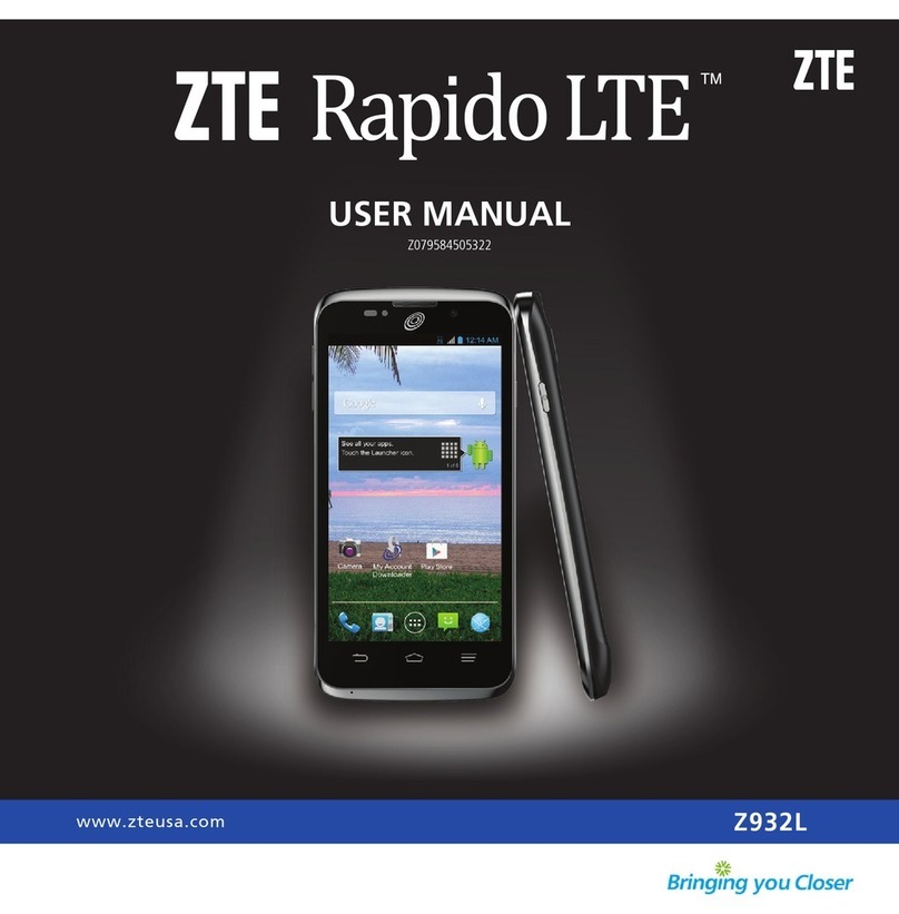 Zte Rapido LTE Z932L User manual