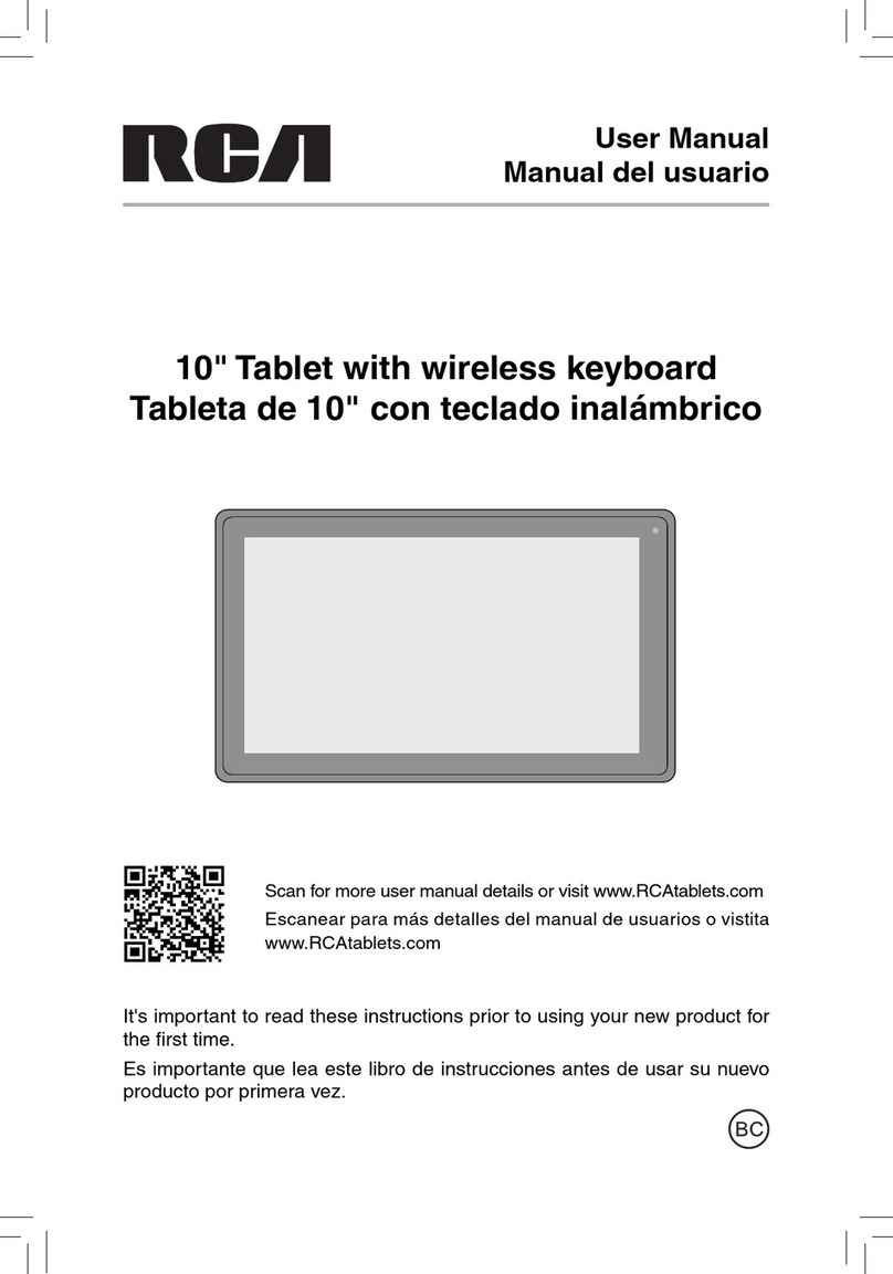 RCA Tablet user manual