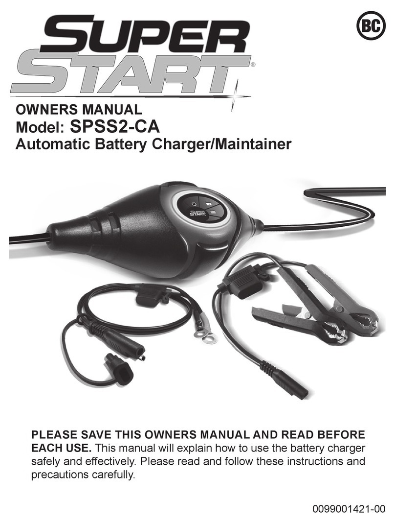 Super Start SPSS2-CA owner's manual