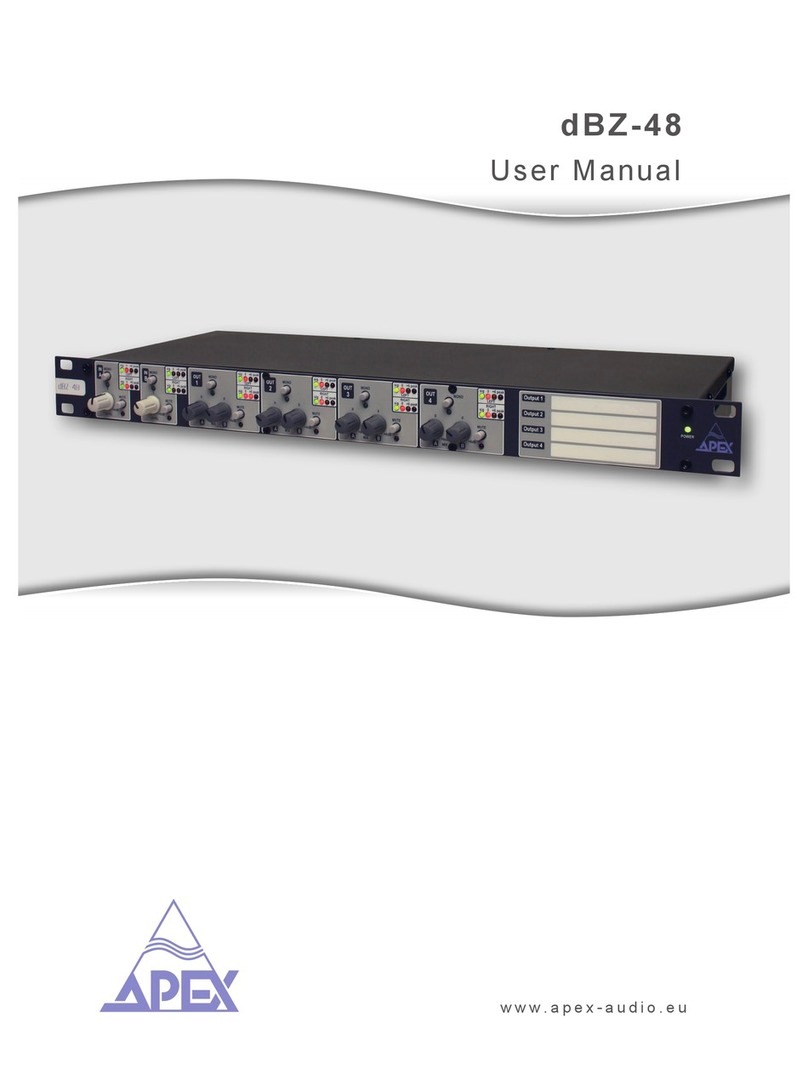 Apex Digital dBZ-48 user manual