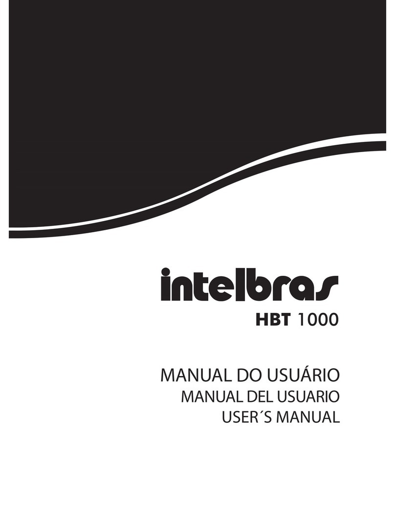 Intelbras HBT 1000 user manual