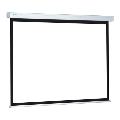 Projecta projection screens User manual