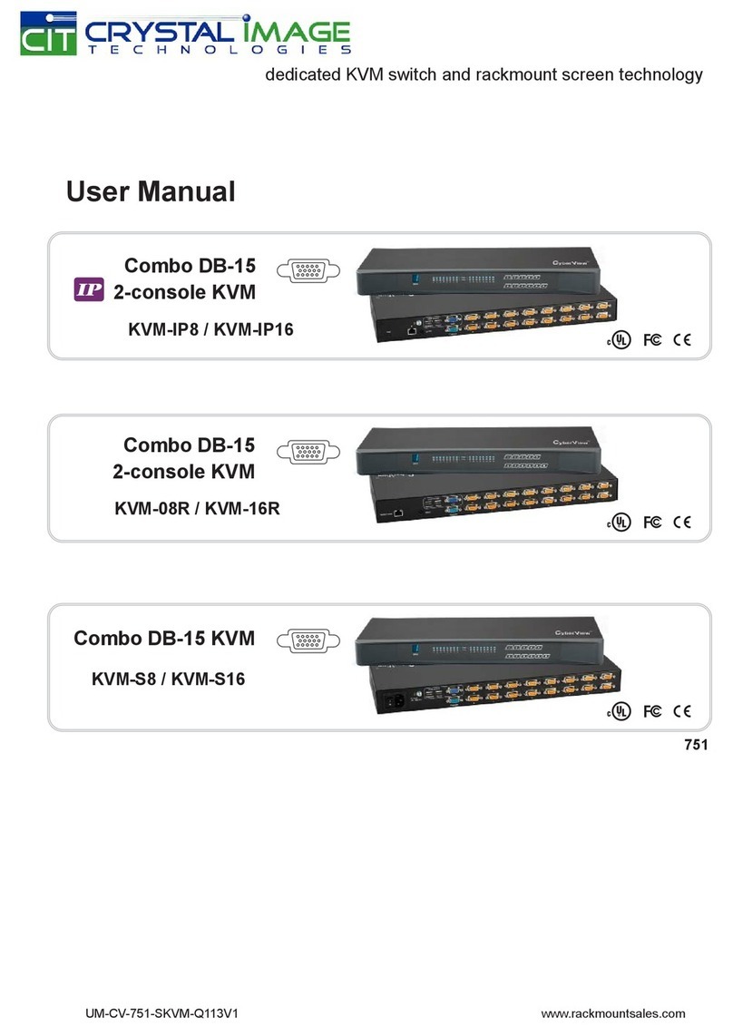 Crystal Image Technologies KVM-IP8 User manual