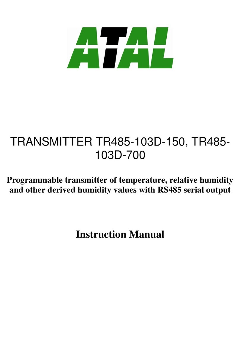 Atal TR485-103D-150 User manual