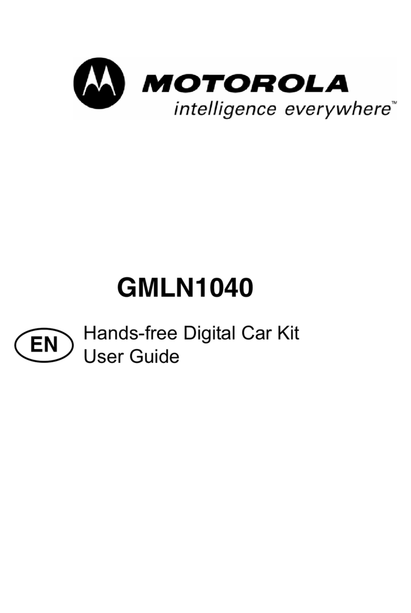 Motorola GMLN1040 User manual