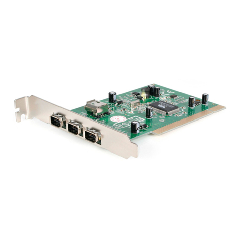 StarTech.com PCI1394_2 User manual