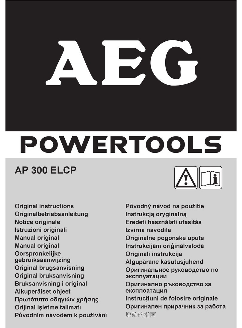 AEG Powertools AP 300 ELCP Original instructions