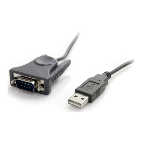 StarTech.com ICUSB232DB25 User manual