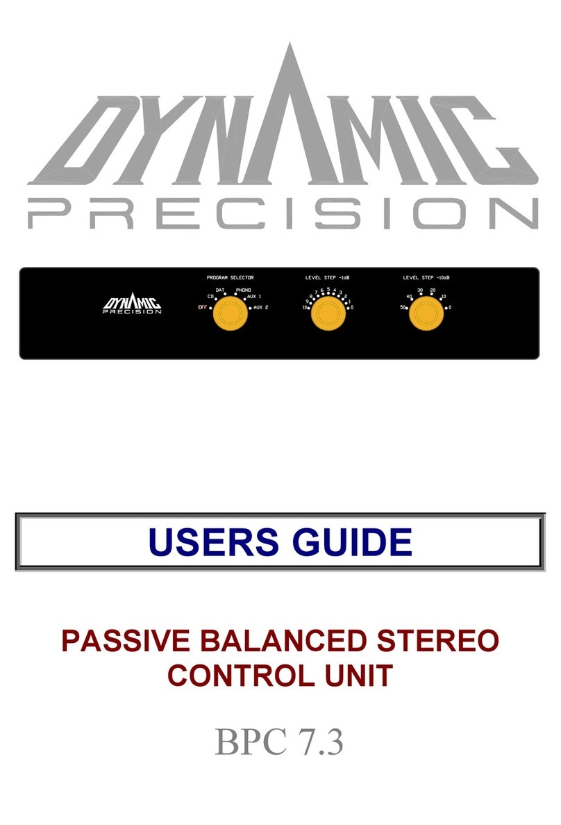 Dynamic Precision BPC 7.3 user guide