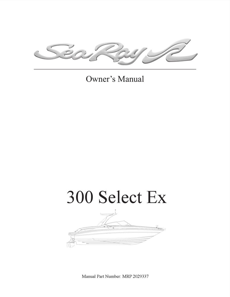Sea Ray 300 Select Ex User manual Sea Ray 300 Select Ex User manual