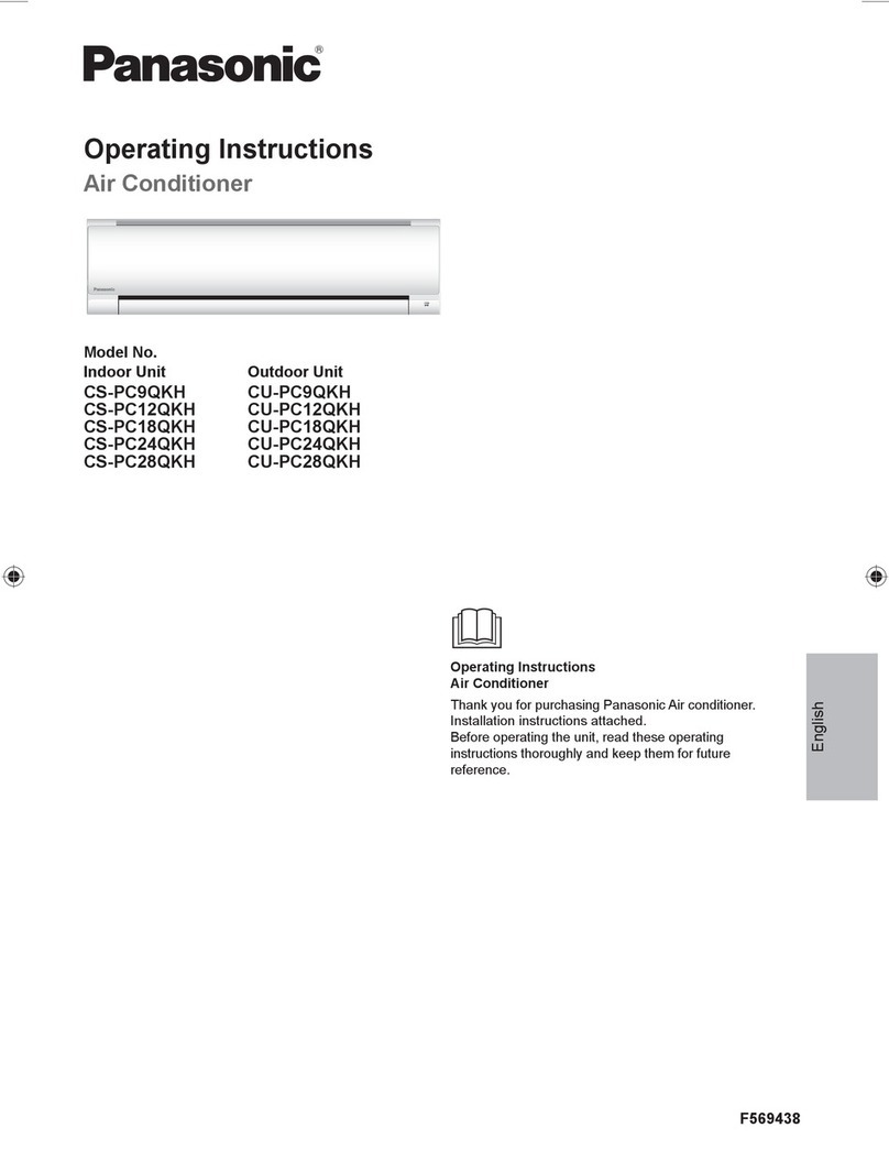 Panasonic CS-PC9QKH User manual