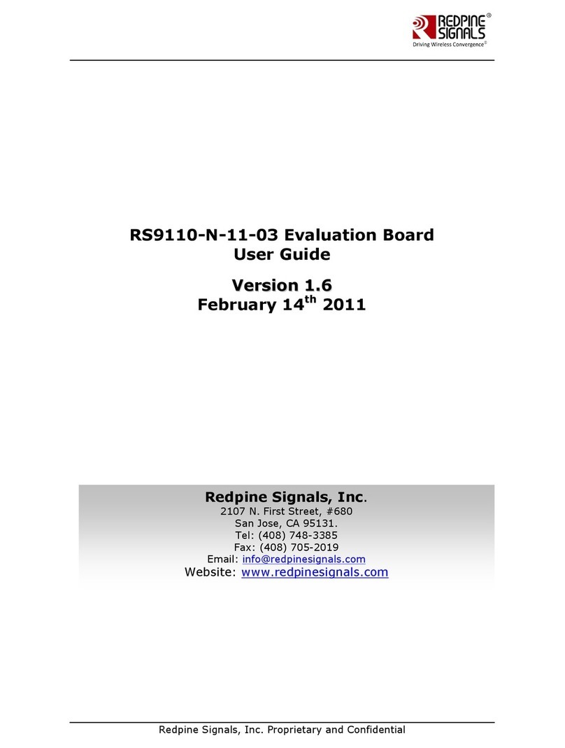 Redpine Signals RS9110-N-11-03 user guide