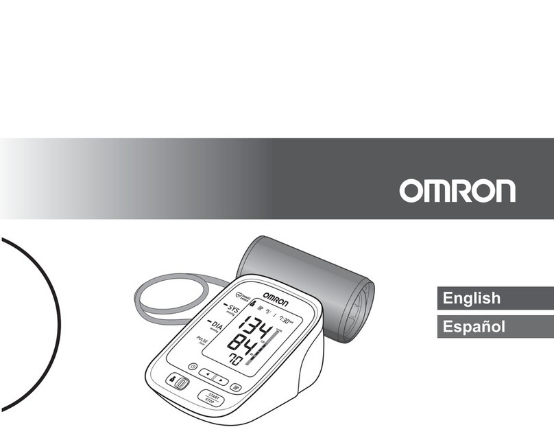 Omron BP761 User manual