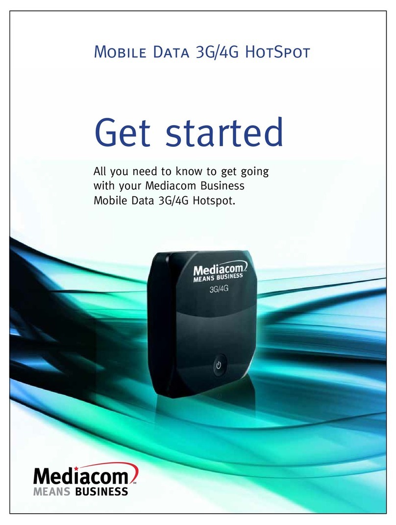 Mediacom Mobile Data 3G/4G HotSpot Get started
