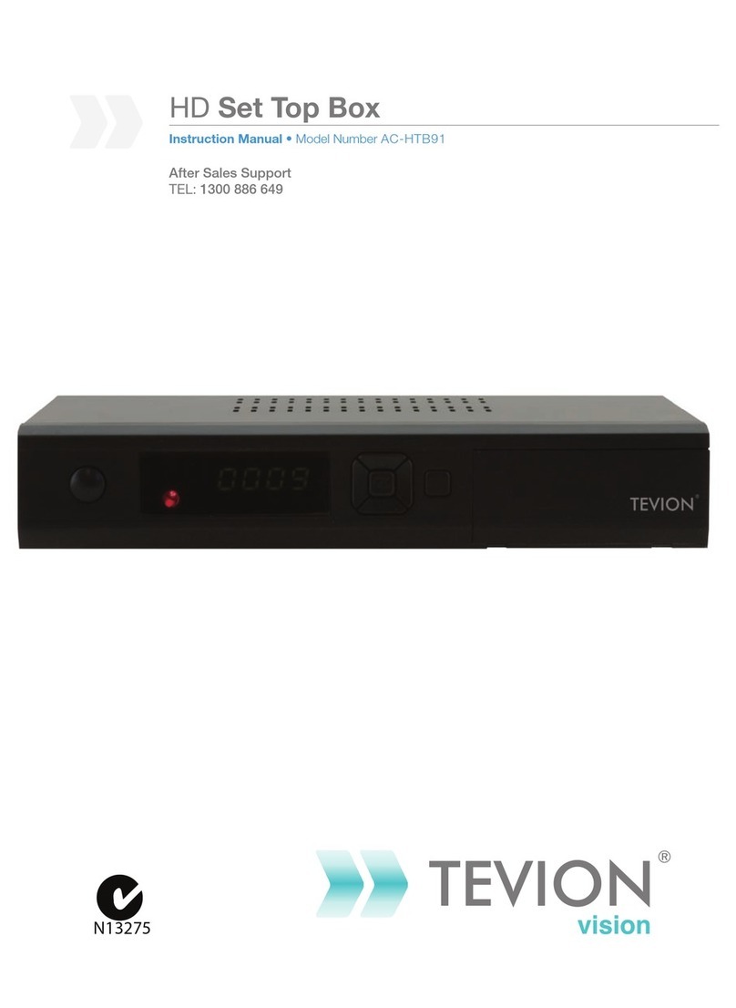 Tevion AC-HTB91 instruction manual