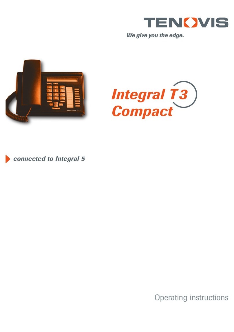 Tenovis Integral T3 Compact operating instructions
