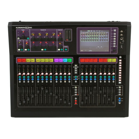 ALLEN & HEATH DIGITAL MIXING SYSTEM Screen reference guide