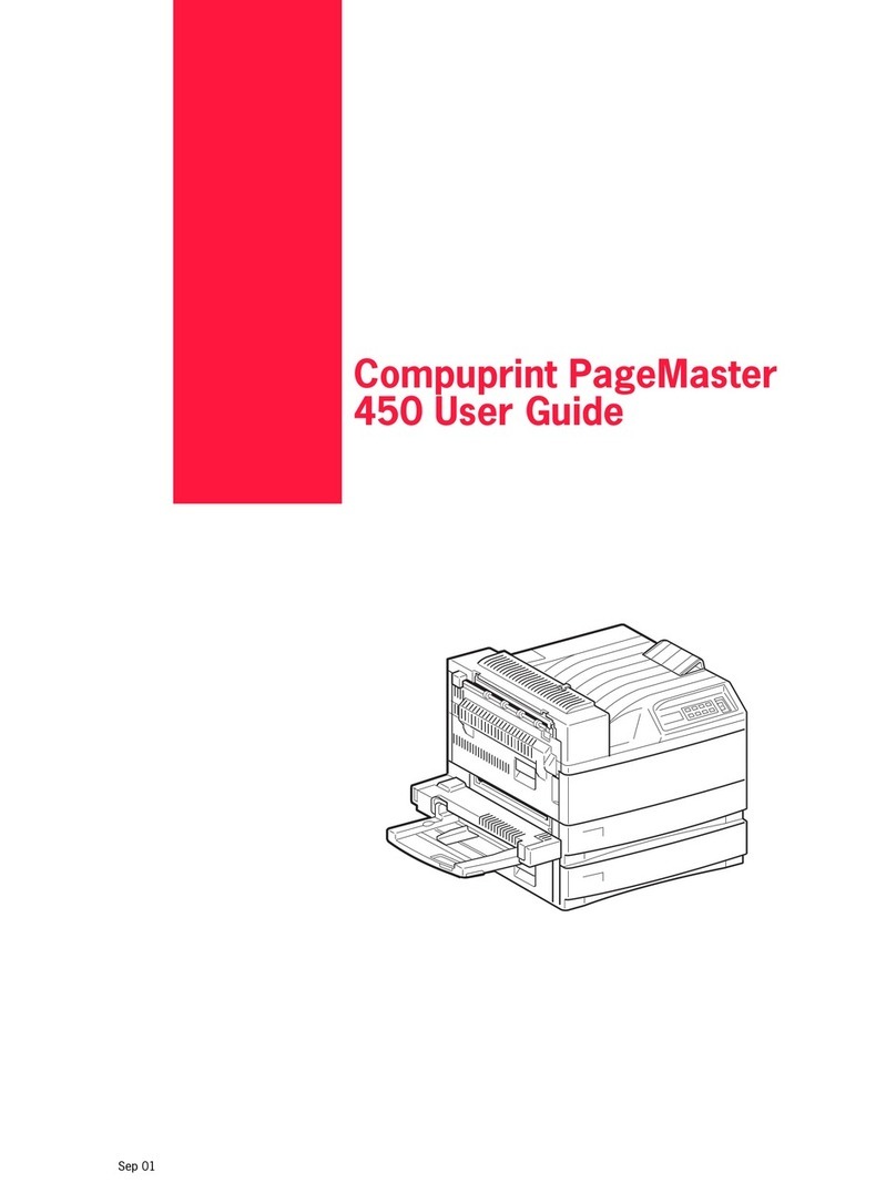 Compuprint PageMaster 450 User manual