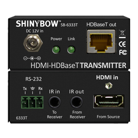 Shinybow USA SB-6333R User manual