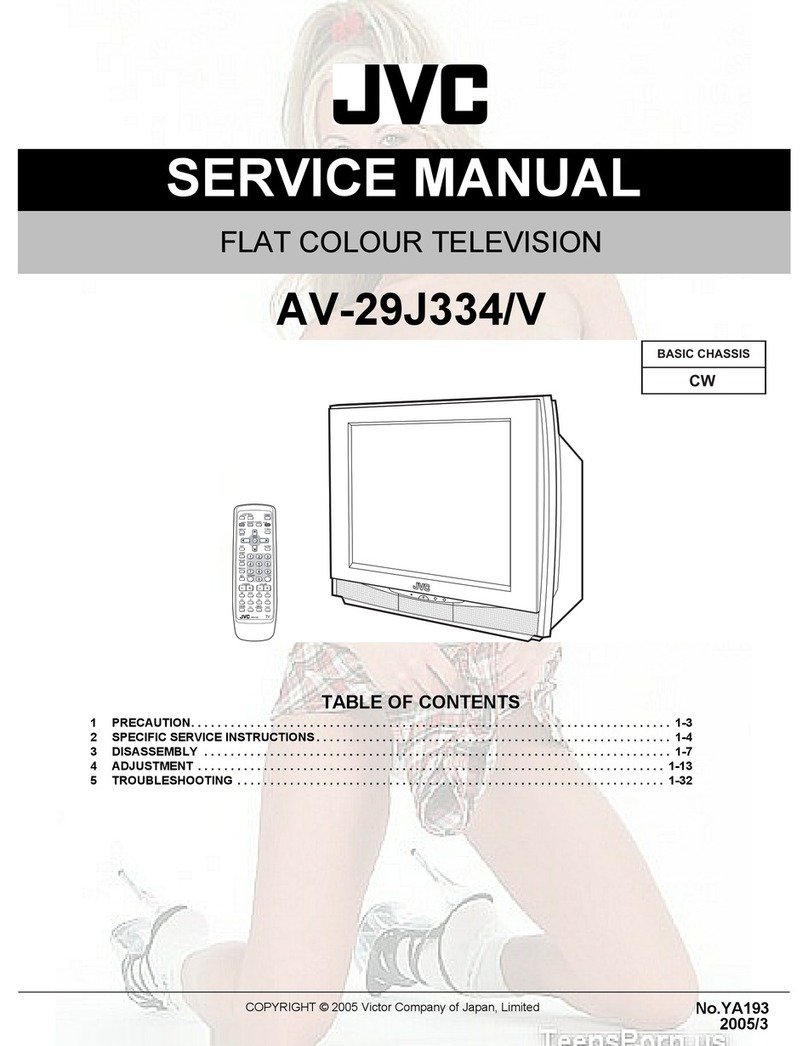 JVC AV-29J334/V Service manual