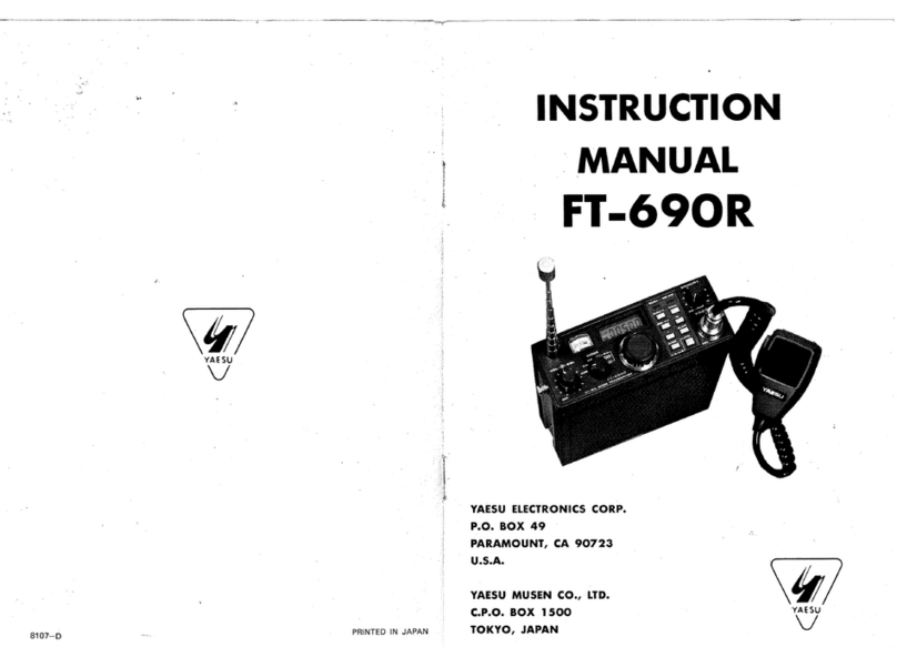 Yaesu FT-690R instruction manual