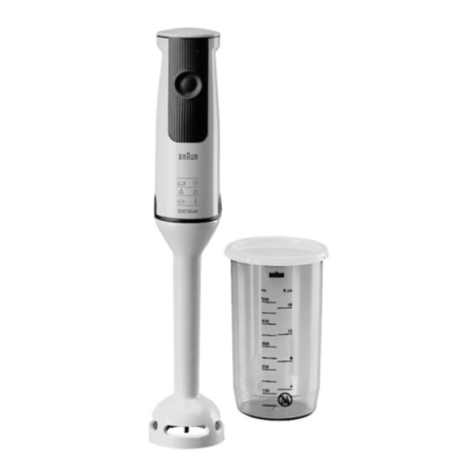 Braun MR 500 M instructions
