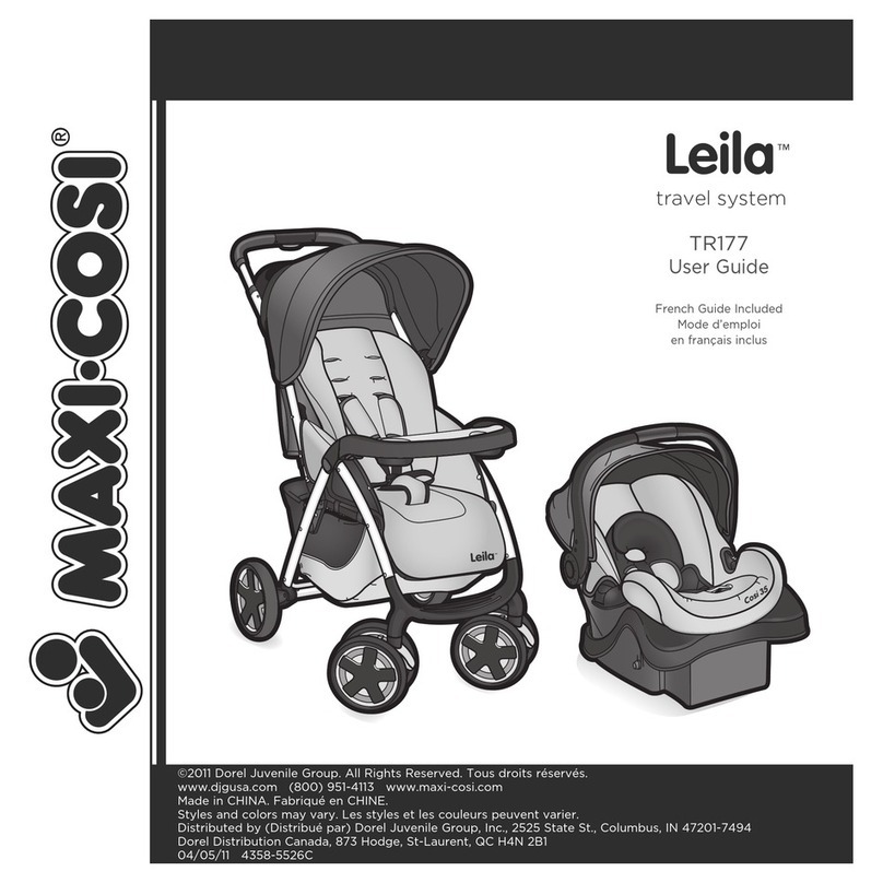 MaxiCosi Leila TR177 User manual