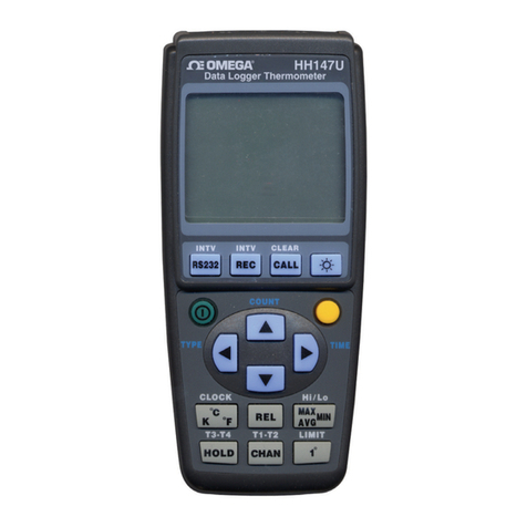 Omega HH147U User manual Omega HH147U User manual