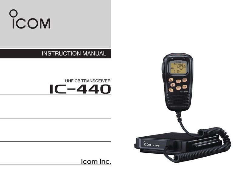 Icom IC-440 User manual