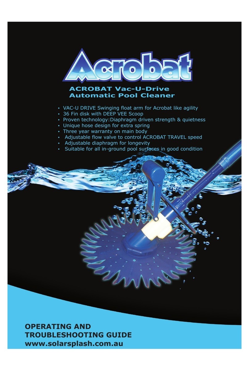 Acrobat Vac-U-Drive Operating and troubleshooting guide