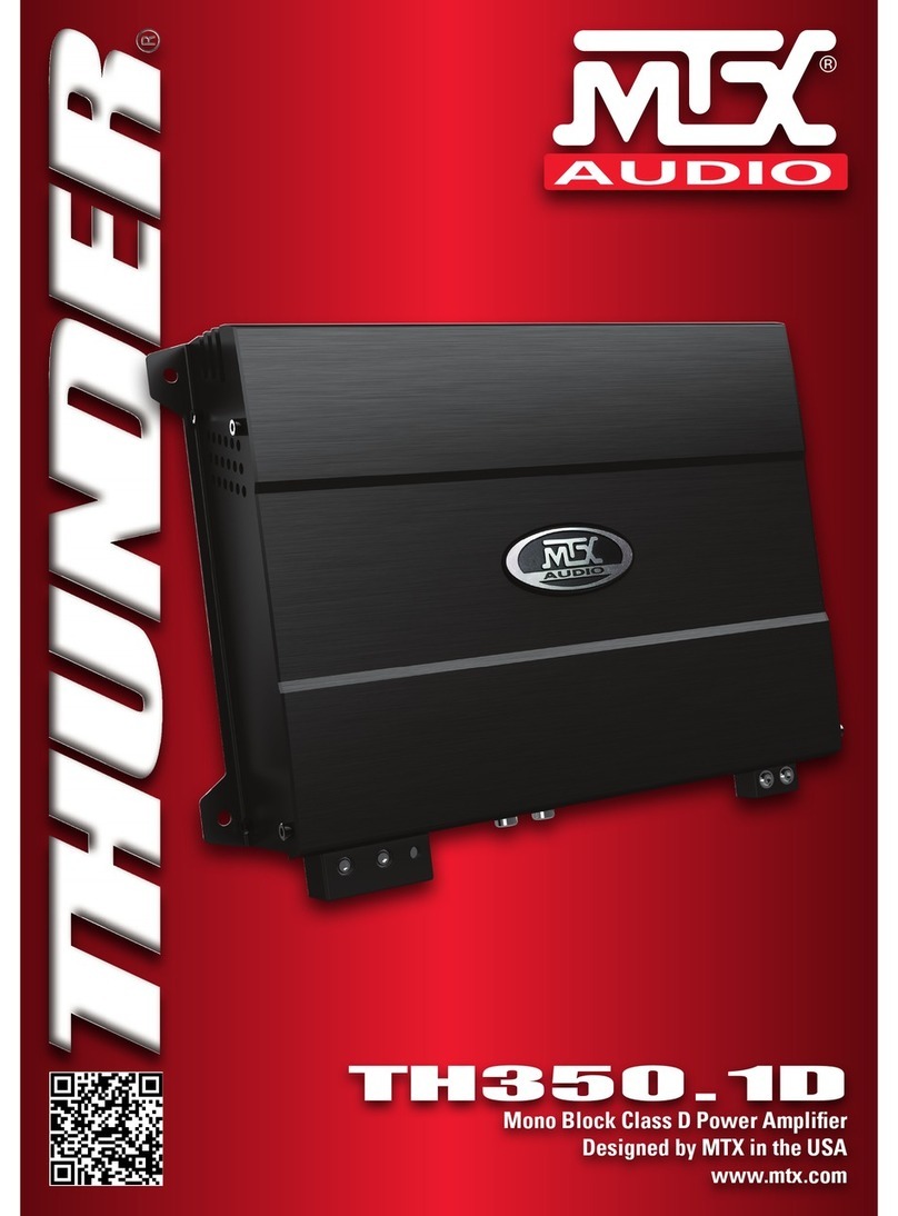 MTX TH350.1D User manual