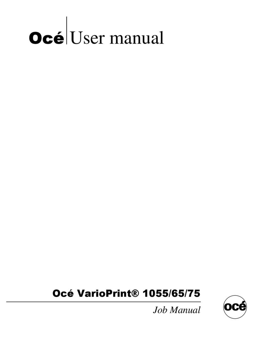 OcÃ© VarioPrint 1055 user manual