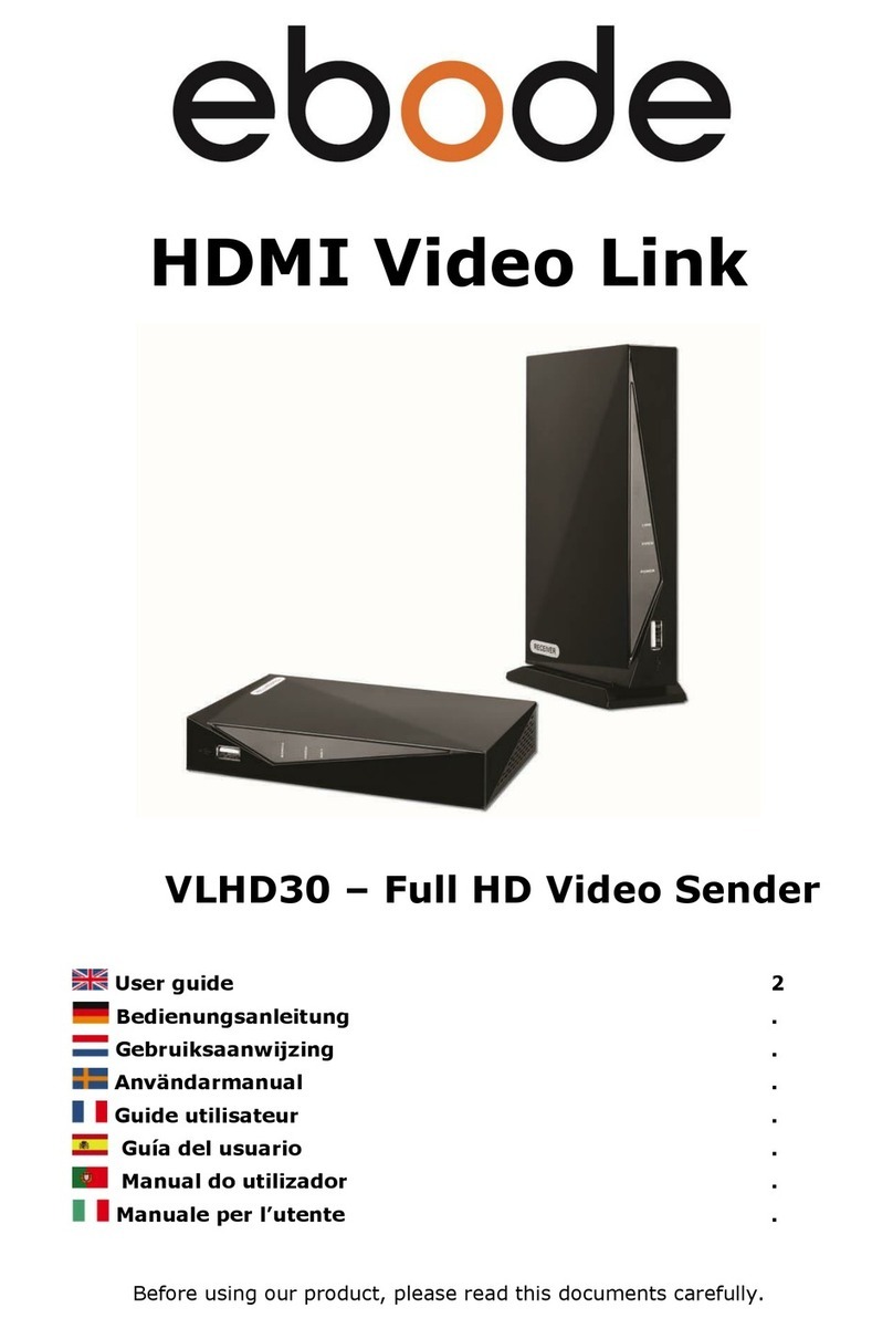 Ebode VLHD30 User manual Ebode VLHD30 User manual