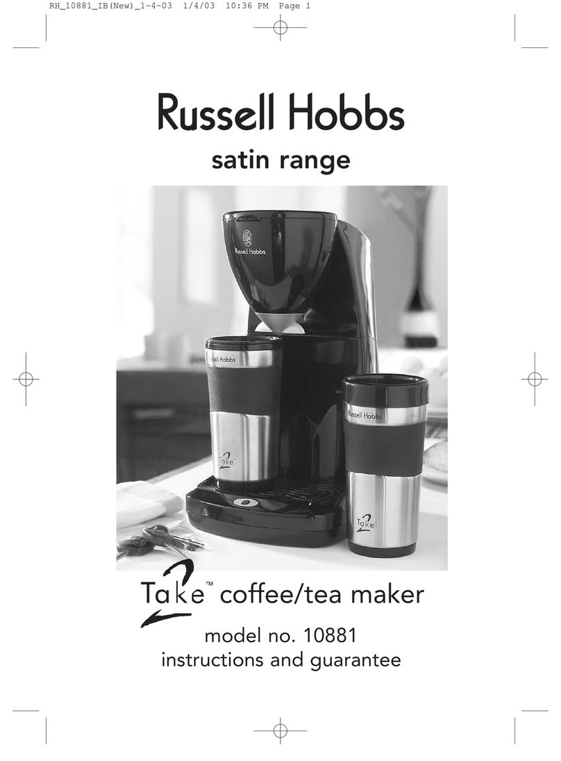 Russell Hobbs 10881 Product information sheet