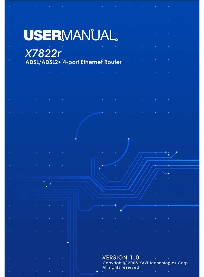 XAVI Technologies Corp. X7822r user manual