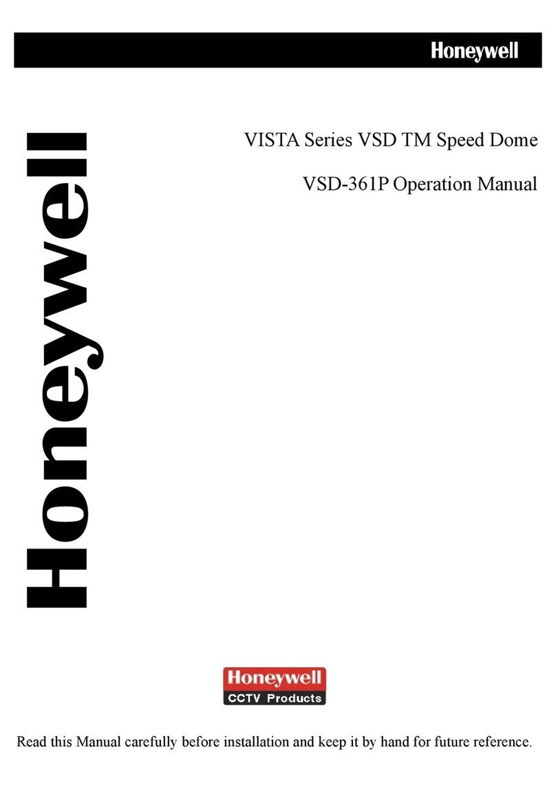 Honeywell VSD-361P Operation manual