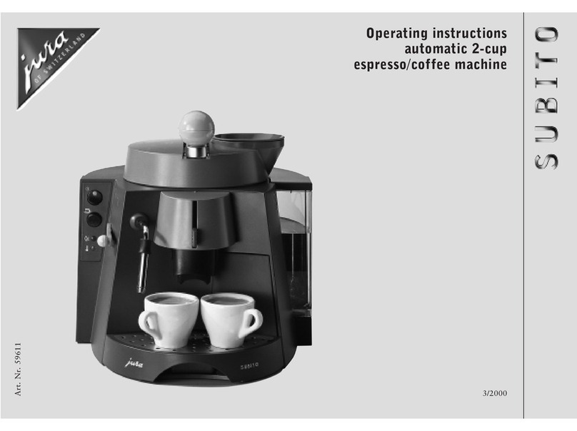 Jura SUBITO User manual