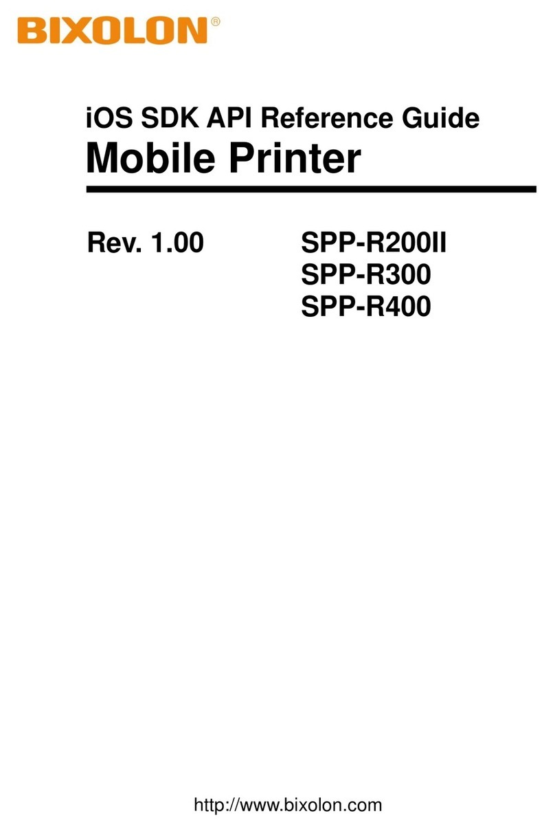 BIXOLON SPP-R200II reference guide