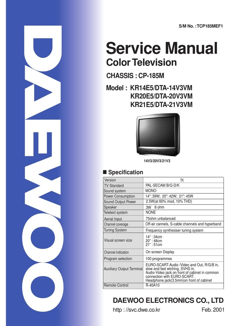 Daewoo KR14E5/DTA-14V3VM User manual