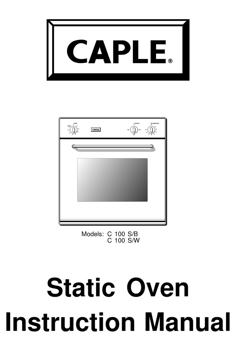 Caple C 100 S/W User manual