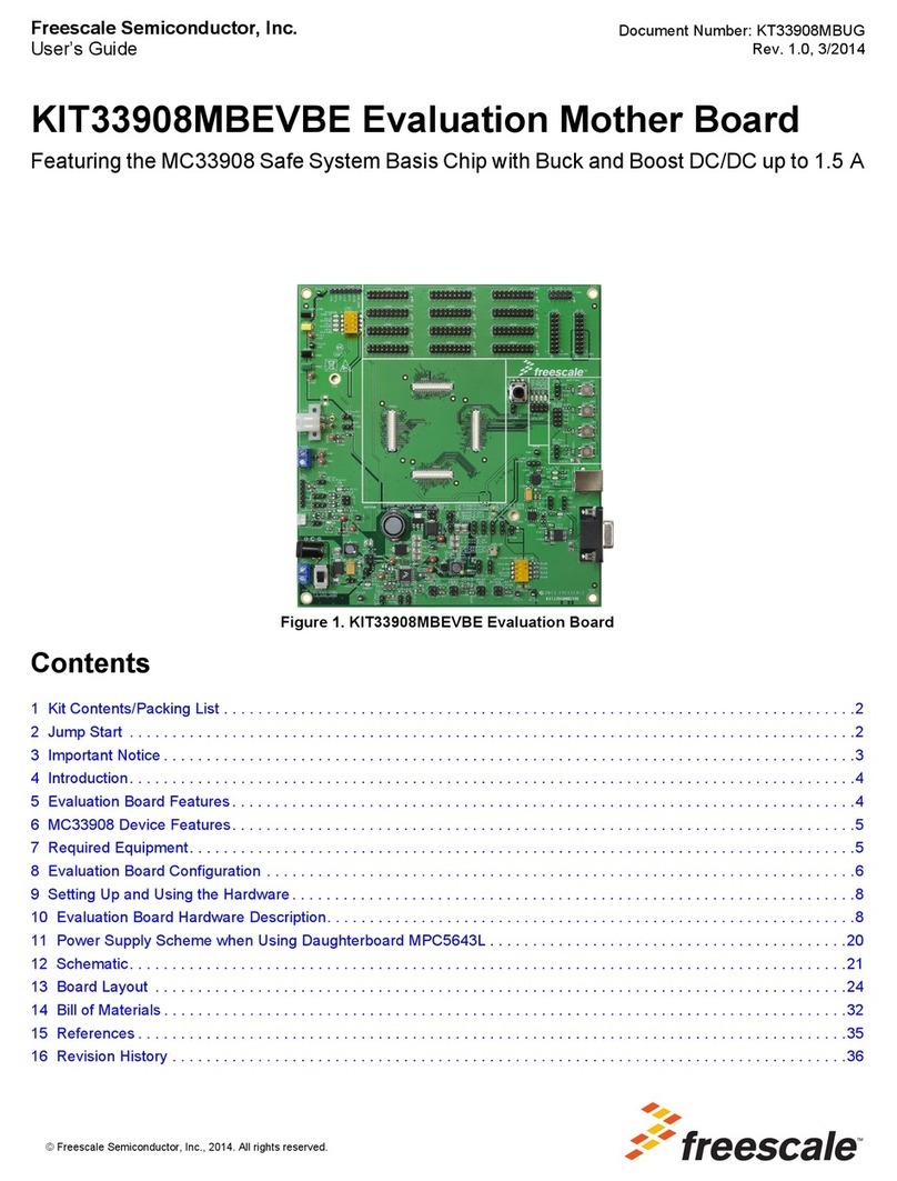 Freescale Semiconductor KIT33908MBEVBE user guide