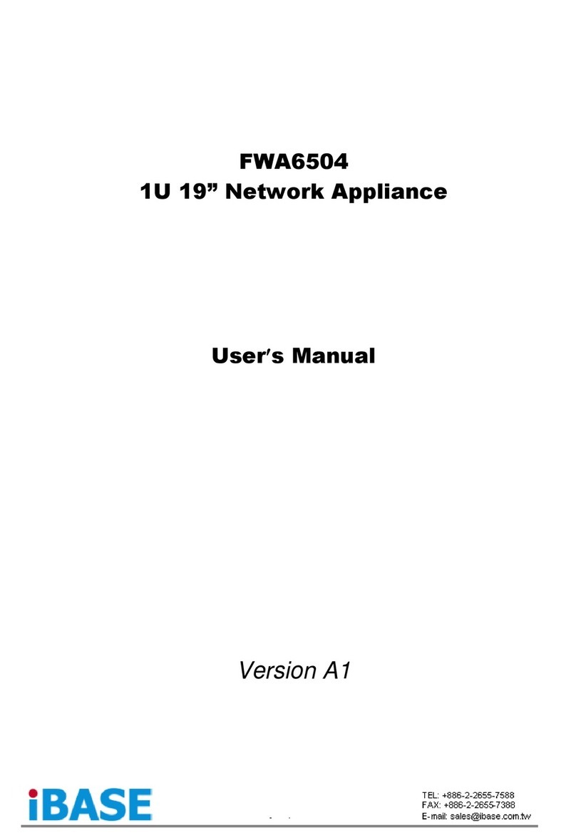 IBASE Technology FWA6504 User manual