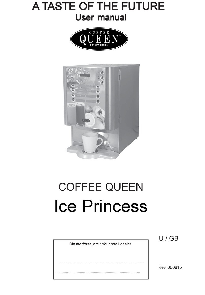 Coffee Queen Ice Princess user manual