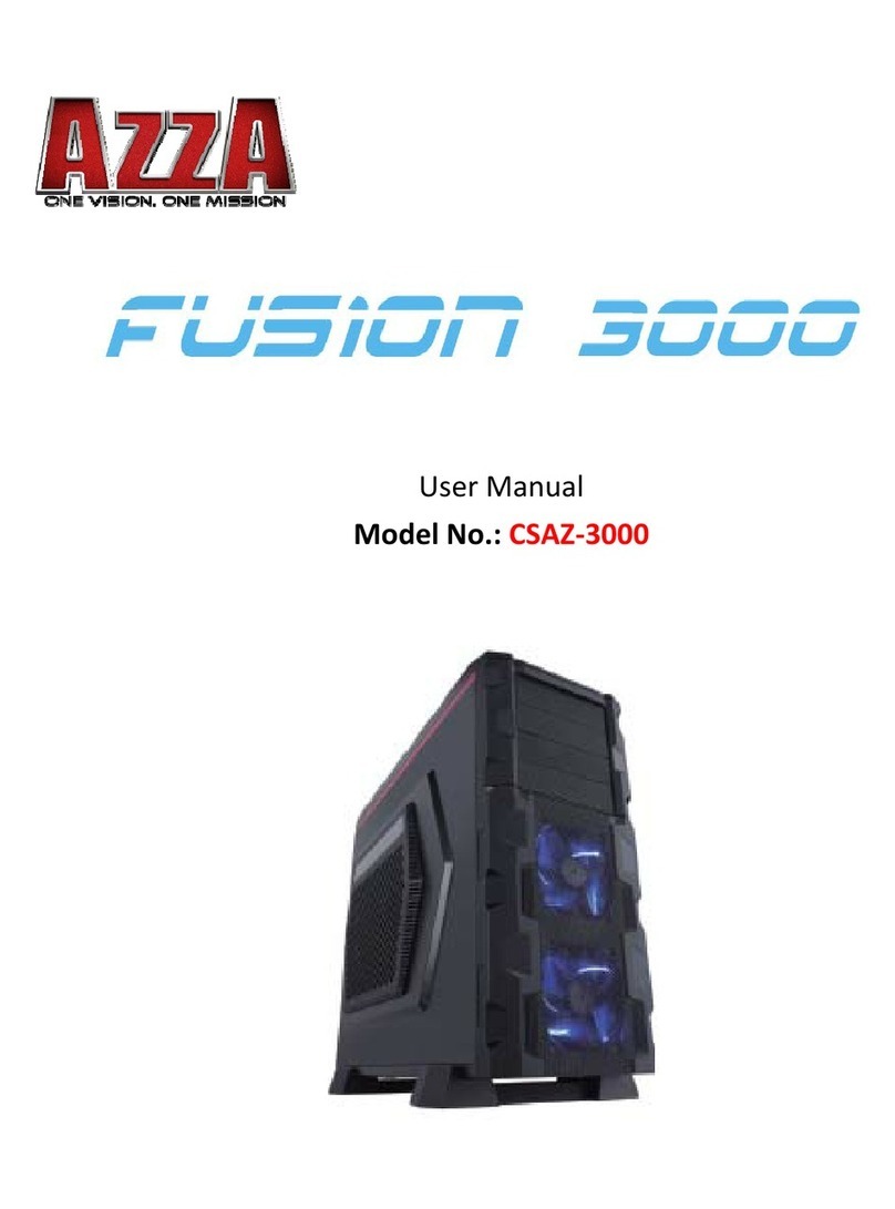 AZZA Fusion 3000 User manual