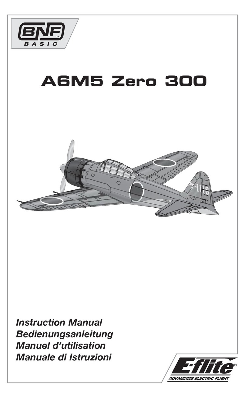 E-FLITE A6M5 Zero 300 User manual